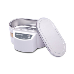 BAKU BK-9030 30 W 0.8L LCD Affichage Nettoyeur à ultrasons, AC 220V, UE Plug (Blanc) SB90AW139-20