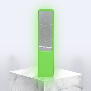 Couverture de télécommande en silicone lavable à texture antidérapante pour télécommande Samsung Smart TV (vert) SH339G1576-20