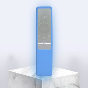 Couverture de télécommande en silicone lavable à texture antidérapante pour télécommande Samsung Smart TV (bleu) SH339L1837-20