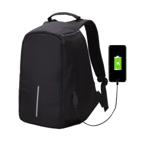 Sac à Dos Multi-Function Grande Capacité Voyage Anti-vol Sécurité Casual Ordinateur Portable Avec Interface De Charge USB Externe Pour Hommes / Femmes, Taille: 42 x 29 x 14 cm (Noir) SH359B885-20