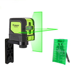 9011G 1V1H 15mW 2 lignes de niveau laser à faisceau vert couvrant les murs et les sols (vert) SH630G447-20
