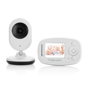 BM-SP820 Moniteur pour bébé avec caméra de surveillance sans fil à affichage à cristaux liquides de 2,4 pouces à cristaux liquides et 2,4 GHz avec vision nocturne à 7 infrarouge à LED, conversation vocale à deux SH133W130-20