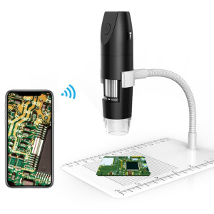 Microscope numérique USB Wifi intelligent réglable 316 50-1000X (noir) SH639B700-20