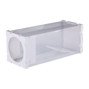 Porte Humain Animal Cage en direct, rat, souris et plus petits rongeurs PP Matériel Piège en cage transparent SP887H1912-20