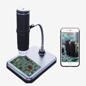 Microscope numérique à grossissement F210 HD 1080P WIFI 1000X avec 8 LED SH297767-20