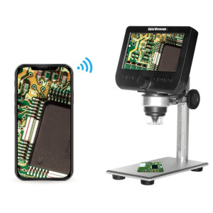 Inskam317 Microscope numérique WiFi HD à écran LCD de 4,3 pouces 1080P, support en métal SH5455353-20