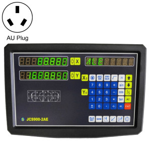 JCS900-2AE Deux axes Digital Readout Afficher la machine de rougeur de la machine, UA Plug SH65AU1214-20