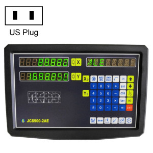 JCS900-2AE Deux axes Digital Lecture Display Milling Tour Machine, US Plug SH65US1029-20