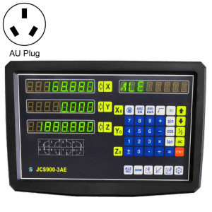 JCS900-3AE Trois axes Digital Readout Présentoir Machine Tour, Plug UA SH66AU446-20