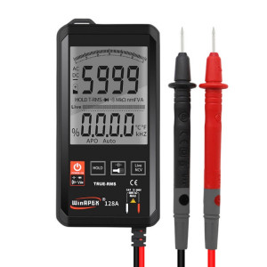 Multimètre numérique intelligent tactile Ultra-mince à écran conventionnel HY128A multimètre à valeur efficace réelle de haute précision entièrement automatique SH54851735-20