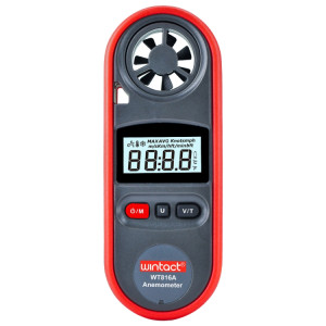 Thermomètre électronique numérique WinTact WT816A Anémomètre SW5708375-20