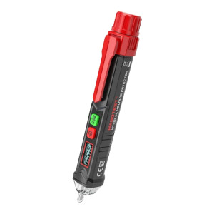 HABOTESA HT100 Stylo de test d'alarme sonore et lumineuse à affichage numérique LCD haute sensibilité SH608113-20