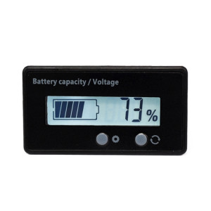 H6133 12V-84V-acide-acide-acide-acide Testeur de tension de tension pour pourcentage de voltmeter moniteur d'état de la batterie au lithium (lumière blanche) SH98WL1141-20