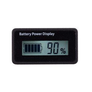 H5 12V-48V-acide-acide-acide Testeur de tension de la batterie pourcentage de voltmètre de voltmeter moniteur d'état de la batterie au lithium (lumière blanche) SH99WL236-20