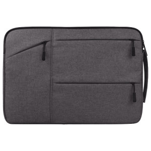 Universel poches multiples portable Oxford chiffon doux portable portable Business Tablet Bag, pour 12 pouces et ci-dessous Macbook, Samsung, Lenovo, Sony, DELL Alienware, CHUWI, ASUS, HP (gris) SU576H1637-20