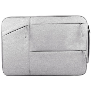Universel poches multiples portables wearable oxford tissu doux portable portable simple Tablet Tablet sac, pour 13,3 pouces et ci-dessous Macbook, Samsung, Lenovo, Sony, DELL Alienware, CHUWI, ASUS, HP (gris clair) SU77LH40-20