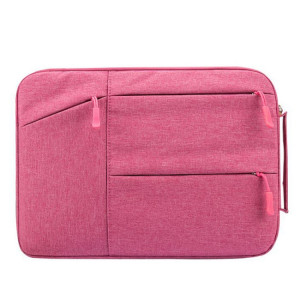 Universel poches multiples portable Oxford chiffon doux portable simple portable Tablet Tablet sac, pour 13,3 pouces et ci-dessous Macbook, Samsung, Lenovo, Sony, Dell Alienware, CHUWI, ASUS, HP (Magenta) SU577M536-20