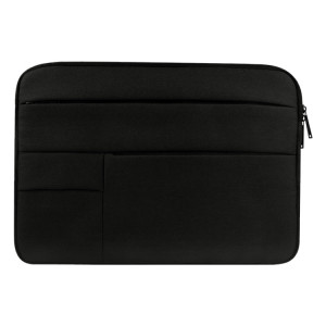 Universel poches multiples portable Oxford chiffon doux portable sac de tablette portable, pour 12 pouces et ci-dessous Macbook, Samsung, Lenovo, Sony, DELL Alienware, CHUWI, ASUS, HP (noir) SU590B526-20