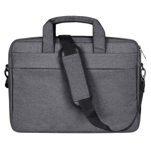Sac à bandoulière pour ordinateur portable à bandoulière, pour épaule de 14,0 pouces et moins, Samsung, Lenovo, Sony, DELL Alienware, CHUWI, ASUS, HP (gris foncé) SH51DH1918-20