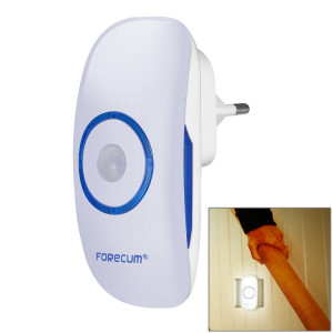 Lumière blanche de lumière de nuit de capteur infrarouge LED, forecum Feelight L801 80-260V, prise de l'UE SH735151-20