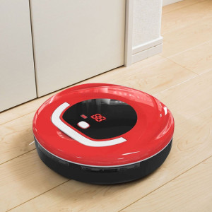 FD-RSW (C) Robot Nettoyeur de Balayeuse de Ménage Intelligent (Rouge) SH368R1537-20