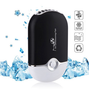 Portable Mini USB Chargeur Air Conditioner Réfrigérant Portable Petit Ventilateur (Noir) SH889B1481-20