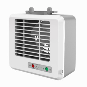 Mini refroidisseur d'air électrique de ventilateur de climatiseur de bureau d'économie d'énergie de ménage silencieux portatif (blanc) SH931W909-20