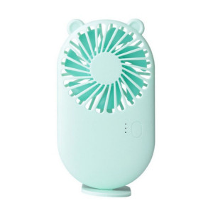 Mini ventilateur de poche portable à chargement USB avec contrôle à 3 vitesses (vert) SH098G1001-20