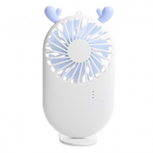 Ventilateur de poche portatif avec mini-clé USB et contrôle de 3 vitesses (blanc) SH098W260-20