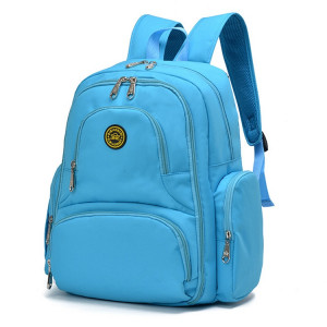 Mode Voyage Multifonctionnel Mère Sac À Bandoulière Maternité Momie Nappy Sac À Dos, Taille: 18 * 30 * 43 cm (Bleu) SH584E451-20