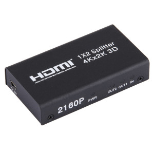 Mini répartiteur de commutation HDMI 1x2 2160P, support 4Kx2K, 3D SH00709-20