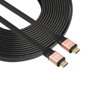 3M HDMI 2.0 (4K) 30AWG Connecteurs plaqués or haute vitesse 18Gbps Mâle HDMI vers HDMI Câble plat mâle (Rose Gold) SH76RG344-20