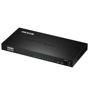 Répartiteur HDMI 1 x 8 Full HD 1080P avec interrupteur, prise en charge 3D et 4K x 2K SH0117768-20