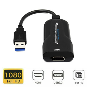 K004 Capture vidéo HDMI vers USB 3.0 UVC HD (noir) SH155B533-20