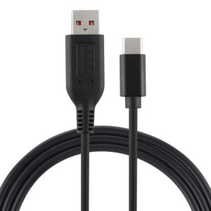Interface Yoga 3 vers câble de chargeur adaptateur secteur mâle de type C / USB-C pour Lenovo Yoga 3, longueur: environ 1,8 m (noir) SH543B1240-20