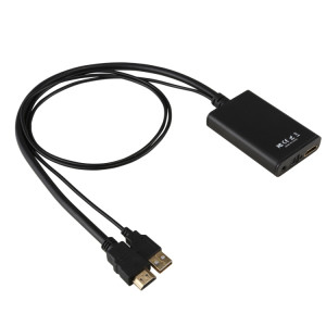 HDMI vers HDMI + 3.5mm Audio + Convertisseur 3D SPDIF 4K x 2K, Alimentation de support SH3025792-20