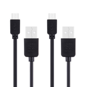 2 PCS Haweel 1M Haute vitesse Micro USB à USB Data Synchronisez les kits de chargement de la synchronisation pour Galaxy, Huawei, Xiaomi, LG, HTC et d'autres téléphones intelligents SH40081260-20