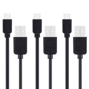 3 PCS Haweel 1M Haute vitesse Micro USB sur USB Données Synchronisez les kits de charge de chargement pour Galaxy, Huawei, Xiaomi, LG, HTC et d'autres téléphones intelligents SH4009541-20