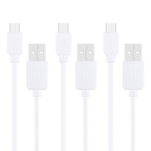 3 pcs haweel 1M haute vitesse micro USB sur USB Data Sync Kits de chargement, Pour Samsung, Huawei, Xiaomi, LG, HTC et d'autres smartphones SH4013448-20