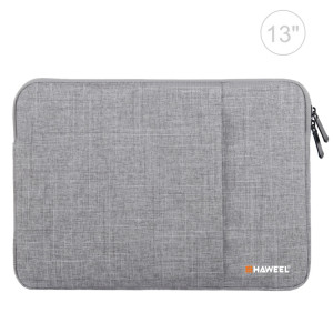 HAWEEL 13.0 pouces étui à douille Zipper porte-documents sac de transport pour ordinateur portable, pour Macbook, Samsung, Lenovo, Sony, Dell Alienware, CHUWI, ASUS, HP, 13 pouces et ci-dessous Ordinateurs portables SH813H1359-20