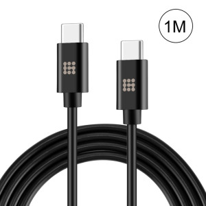 Haweel 1M 25W 3A Type-C / USB-C à Type-C / USB-C Câble de données de charge rapide avec OTG SH40411884-20
