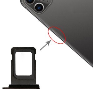 Plateau de la carte SIM pour iPhone 11 Pro / 11 Pro Max (gris sidéral) SH015B453-20