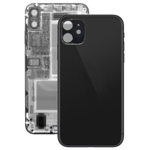 Cache arrière de la batterie en verre pour iPhone 11 (noir) SH21BL810-20
