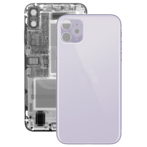 Cache arrière de la batterie en verre pour iPhone 11 (violet) SH21PL870-20