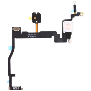 Câble flexible pour bouton d'alimentation et lampe de poche et câble flexible pour microphone pour iPhone 11 Pro SH0026634-20