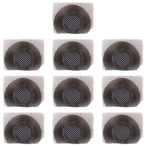 10 PCS Microphone / lampe de poche maille anti-poussière pour iPhone 11 Pro Max / 11 Pro / 11 (noir) SH065B1753-20