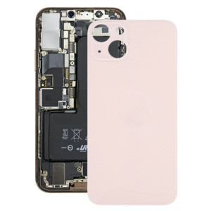 Couverture arrière de la batterie de verre pour iPhone 13 (rose) SH19FL1455-20