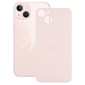 Remplacement facile Big Caméra Hole Back Housse de pile pour iPhone 13 (rose) SH35FL812-20