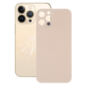 Remplacement facile Big Caméra Hole Retour Verre Couvercle de batterie pour iPhone 13 Pro Max (Gold) SH37JL1617-20