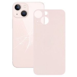 Remplacement facile Big Caméra Hole Hole Back Housse de batterie pour iPhone 13 Mini (rose) SH80FL961-20